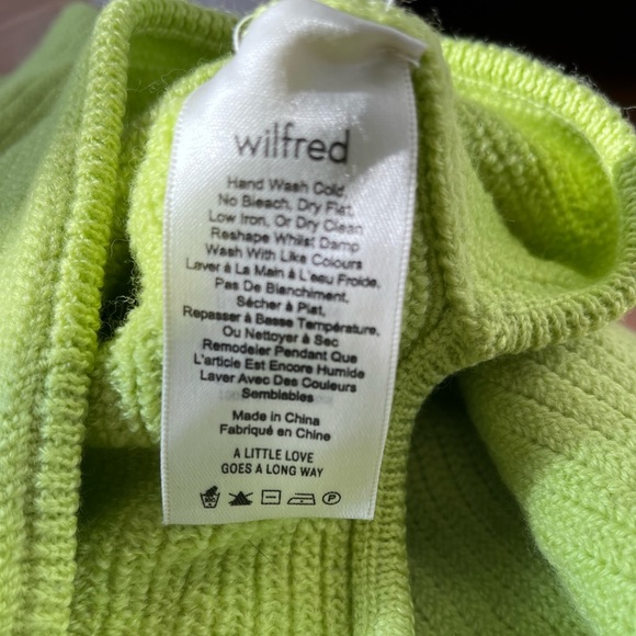 Aritizia Wilfred Free Lolan sweater XXS - Picture 6 of 10